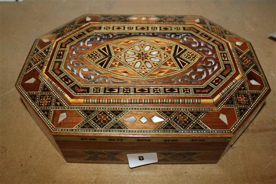 Syrian inlaid box